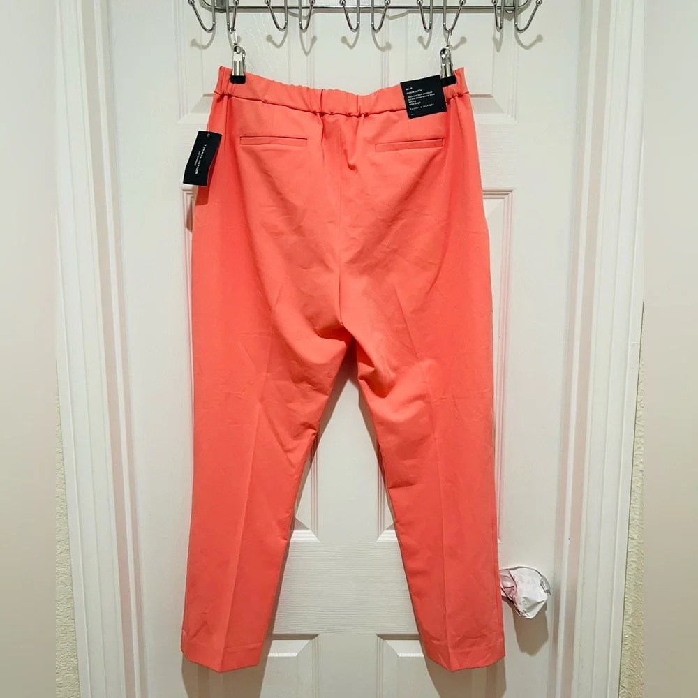 Tommy Hilfiger Vibrant Coral Cropped Pants - Picture 4 of 6